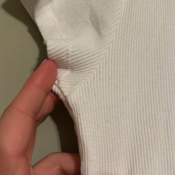 🦇 EUC American Eagle ribbed bodysuit L - Picture 7 of 8